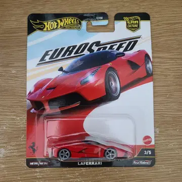 핫휠 라페라리 유로 스피드 빨간색