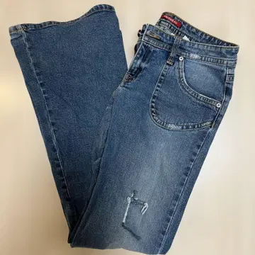 90s UNIONBAY 데미지 플레어 데님