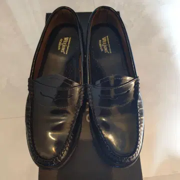 G.H.BASS 블랙 가죽 로퍼