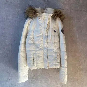 아바클로 다운 자켓 후드 이너 보아 충전솜 S 사이즈