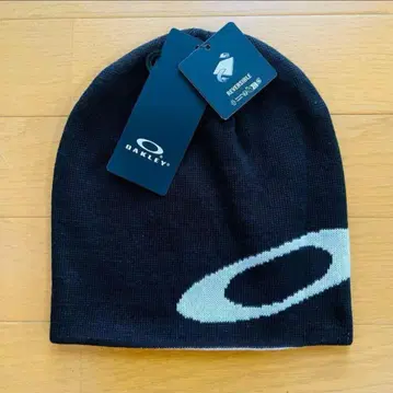 [ 새상품 ] OAKLEY 비니 리버서블 블랙 남성용 오클리 니트 모자