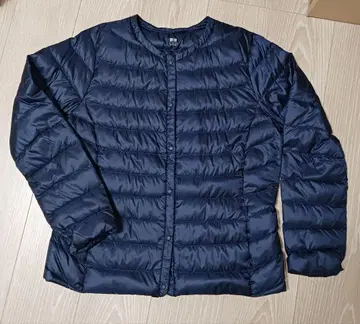 유니클로 울트라 라이트 다운 자켓 네이비 XL