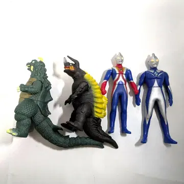 울트라맨 괴수 소프트 비닐 4종류