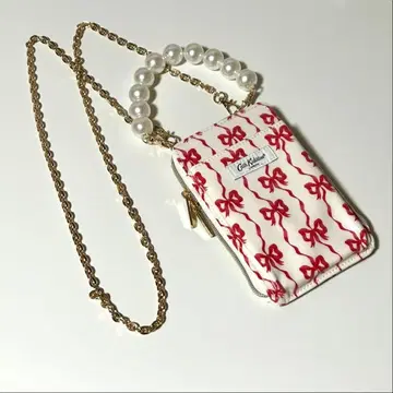 [ 연내 가격 ] cath kidston 캐스키드슨 리본 스마트폰 숄더