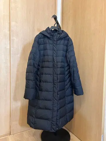 UNTITLED 다운 코트 롱 3 짙은 네이비