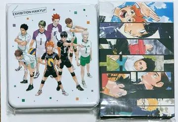 [ 원화전 ] 하이큐!!전 캔입 엽서 세트 센다이 배구 상자