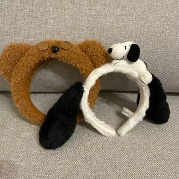 팀 스누피 머리띠 세트