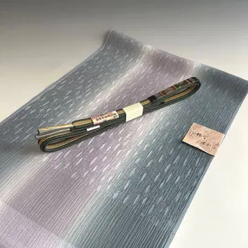 미사용 새상품 타츠무라 미술 직물 허리띠 & 오비 장식 천 2세트 29