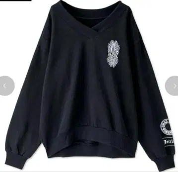 새상품 아베일 Shoko SUREVE 프린트 로고 풀오버 M