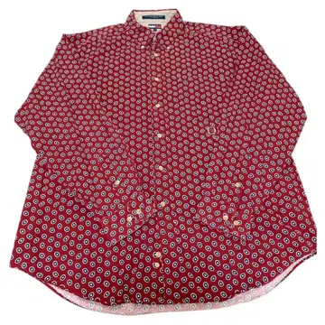 TOMMY HILFIGER 꽃무늬 긴팔 셔츠 빈티지