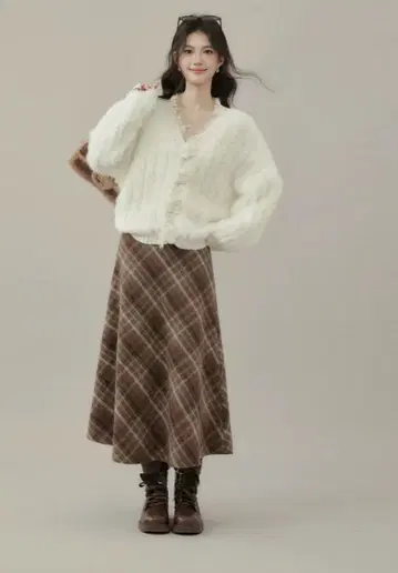 보송보송 니트 겨울 나들이 모임 데이트에 최적