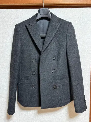 UNTITLED MEN 그레이 더블 브레스트 자켓