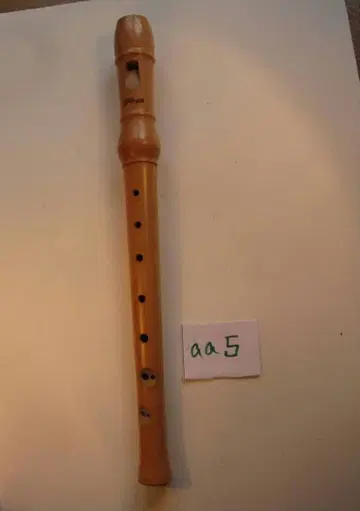 [ aa5 ] 메이플 리코더 소프라노 미사용 프랑스 견고