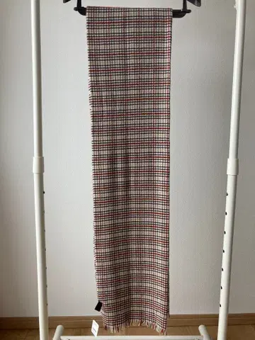 [택 포함 새상품] ALTEA 알테아 울 머플러 체크 무늬