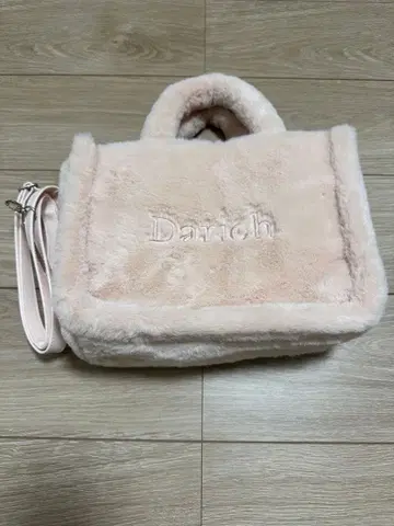 Darich FLUFFY BAG 핑크 무크