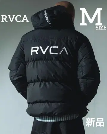 RVCA 남성용 다운 자켓 M 사이즈 퍼퍼 자켓 충전솜