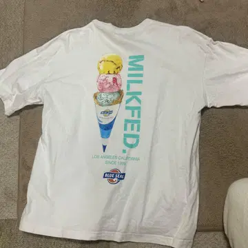 MILKFED. BLUE SEAL 콜라보 셔츠