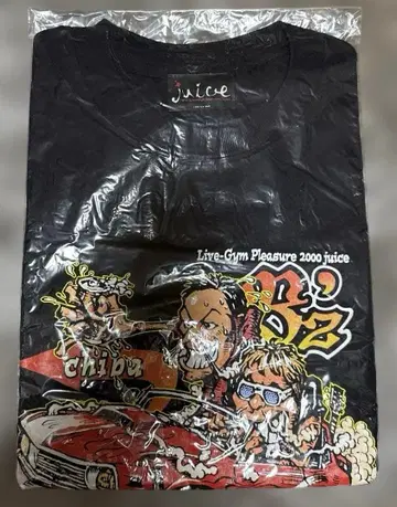 B'z LIVE-GYM 2000 juice 투어 티셔츠