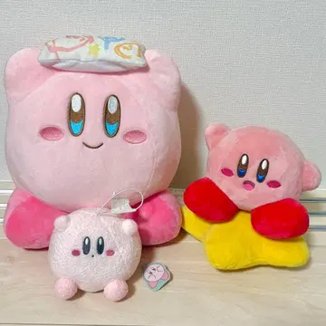 커비 봉제 인형 세트