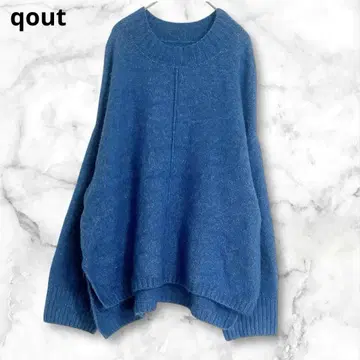 코우토 긴팔 니트 스웨터 오버 사이즈 L 루즈핏 아크릴 혼방 가을/겨울