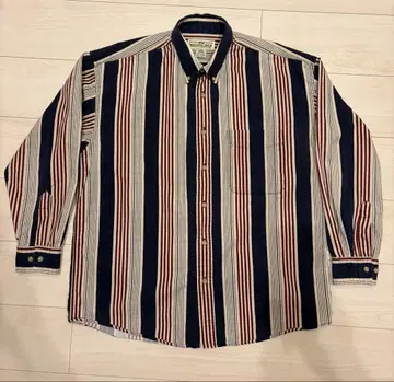 NATURAL ISSUE 스트라이프 긴팔 셔츠