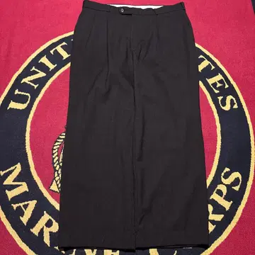 50s60s 올드 슬랙스 더블 초와이드 와이드