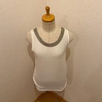 더 샵 TK 화이트 탱크탑 L 2세트