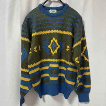 크로커다일 80s-90s 빈티지 니트 스웨터 L 사이즈