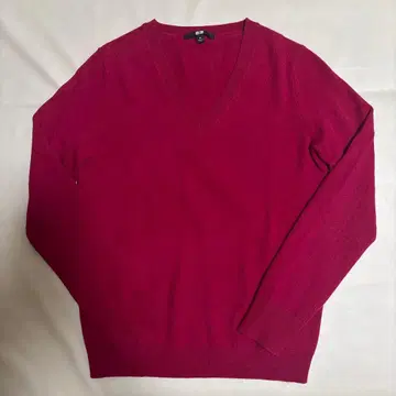[ 새상품급 ] UNIQLO 캐시미어 V넥 스웨터