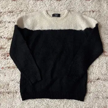 devilock 모헤어 니트 니트 스웨터 punk 우라하라 vintage