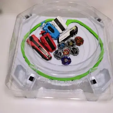 베이블레이드 X 세트 스타디움 베이 런처 그립 베이 배틀 패스