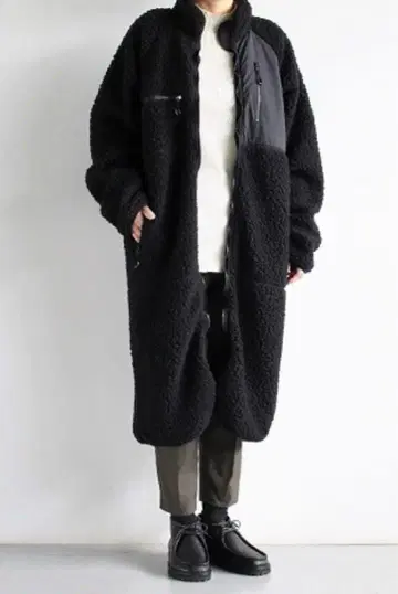 NOMA t.d. FLEECE ZIP LONG COAT 플리스 코트