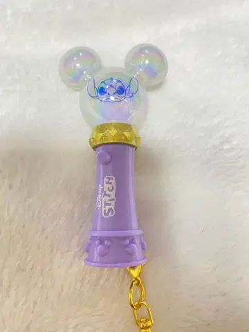 디즈니 스토어 시크릿 응원봉 키체인 스티치