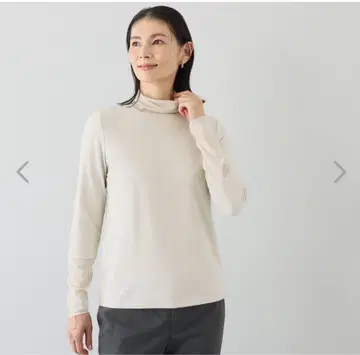 스타일.라비 튤 악센트 터틀넥 풀오버