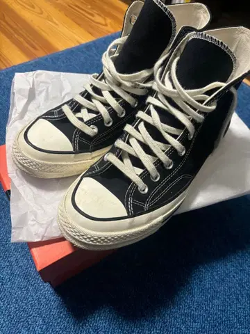 컨버스 CT70 하이컷 블랙 27.0