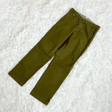 D.M.G 팬츠 스트레치 치노 카키 테이퍼드 내추럴 밀리터리