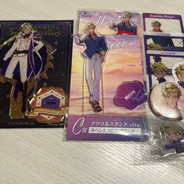 벤타 크로우 브링거 아크릴 스탠드 밤 캔뱃지 반지