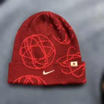 Nike 추상 무늬 니트 모자