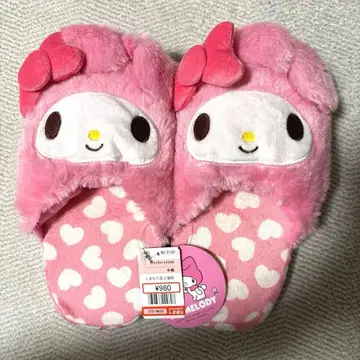 마이멜로디 푹신푹신 슬리퍼 미사용 새상품