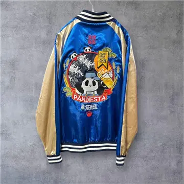 PANDIESTA JAPAN 팬더 자수 자켓 스카잔