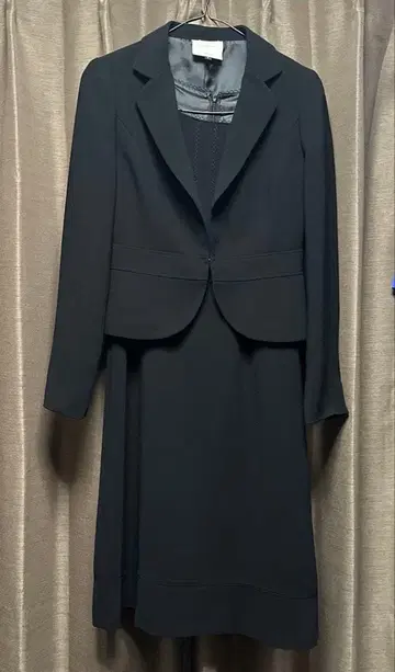 블랙 포멀 원피스 7AR61