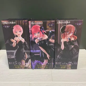 5등분의 신부 BiCute Dark Figure 3체 세트