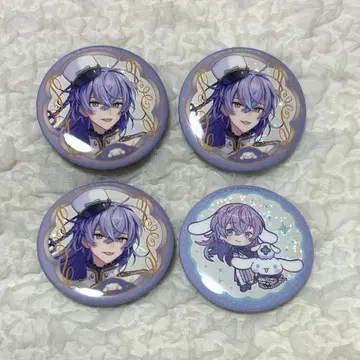 니지산지 산리오 호시미치 쇼 등신 미니 캔뱃지