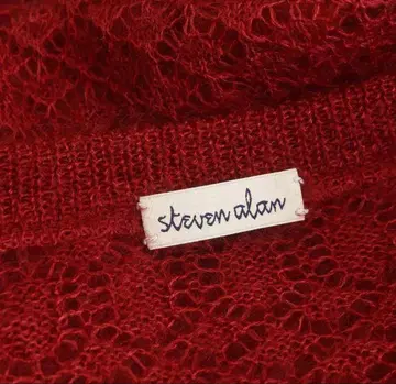 스티븐 앨런 Steven Alan 편직 니트 스웨터 레드