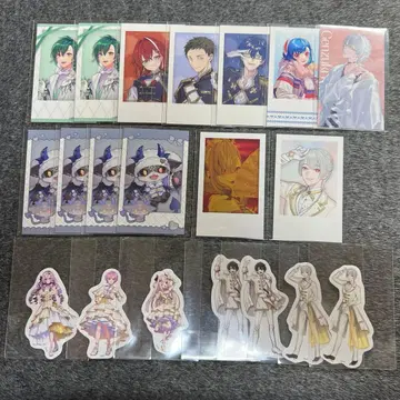 니지산지 폴라로이드,스티커