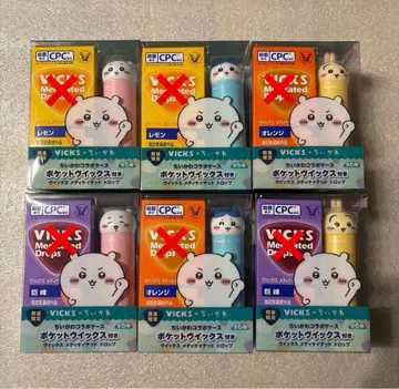 VICKS 치이카와 (먼작귀) 콜라보 6개 세트