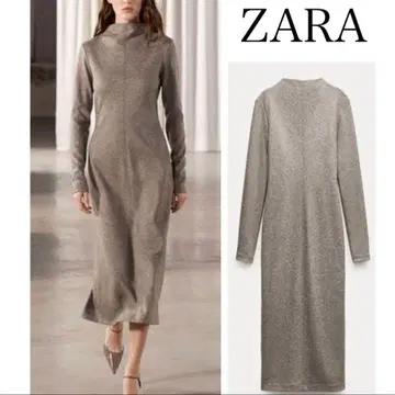 컨디션 최상 ZARA collection 자라 롱 원피스 울 L
