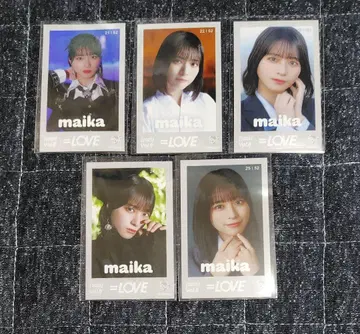 사사키 마이카 미니 사진 카드 Vol.8 컴프 =LOVE 이코러브