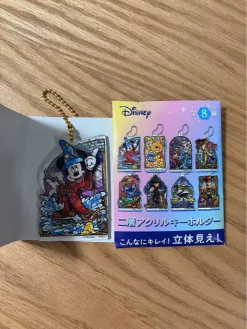 2층 아크릴 키링 디즈니 미키마우스