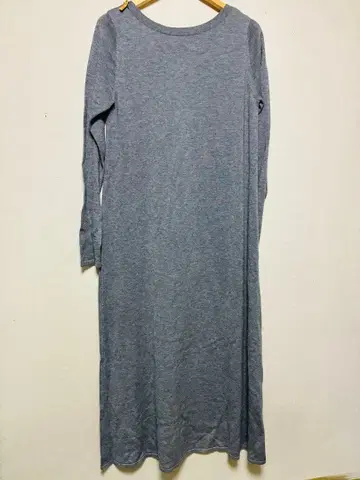플라주 니트 롱 원피스 그레이 38 사이즈